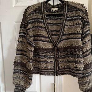 L’AGENCE Harriet Blouson Cardigan